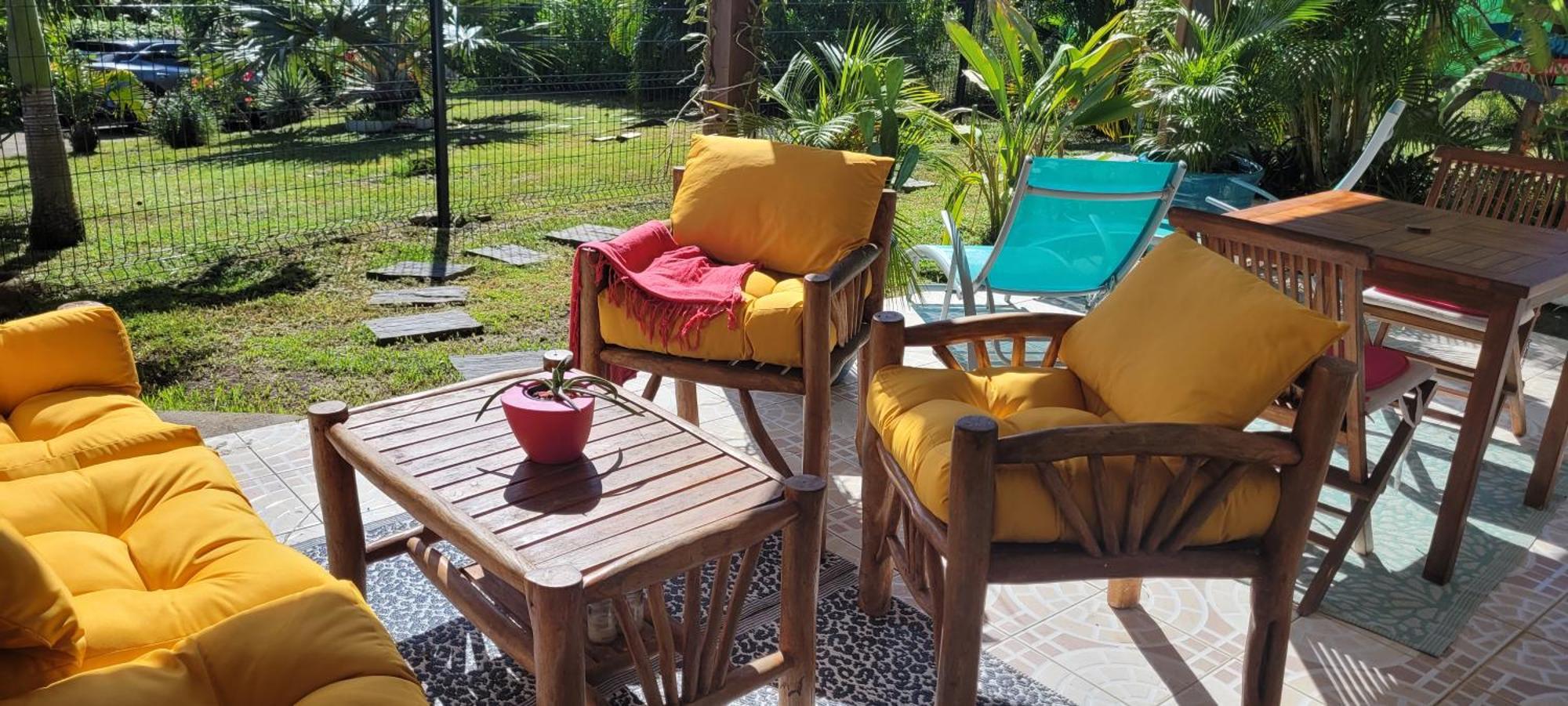 Appartement Prive Eco-Responsable, Vue Sur La Mer Des Caraibes Et Jardin Clos, Wifi, A 2Mn De La Plage 圣吕斯 外观 照片